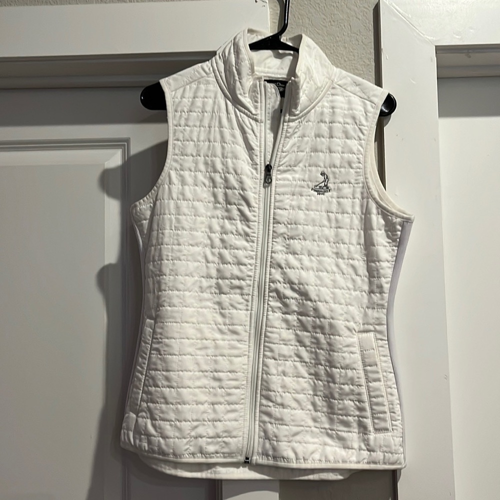 Straight Down Women’s Vest with Pinehurst Logo